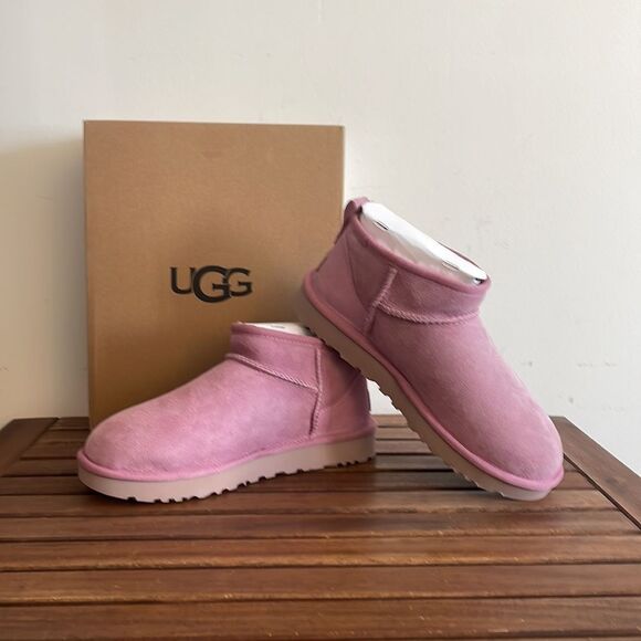 UGG Classic Ultra Mini Dusty Orchid USA Women Size 7/UK 5/EU 38 - Picture 1 of 15